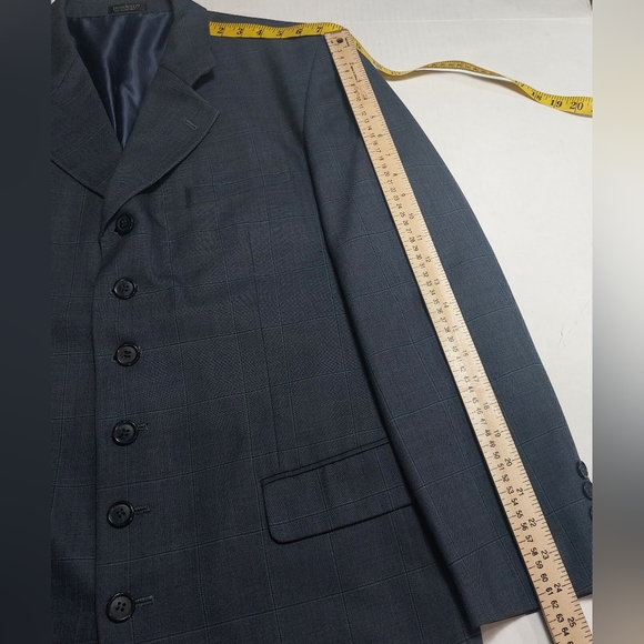 Bendetti Classic Gray Men's Blazer Size 42R - Picture 8 of 16